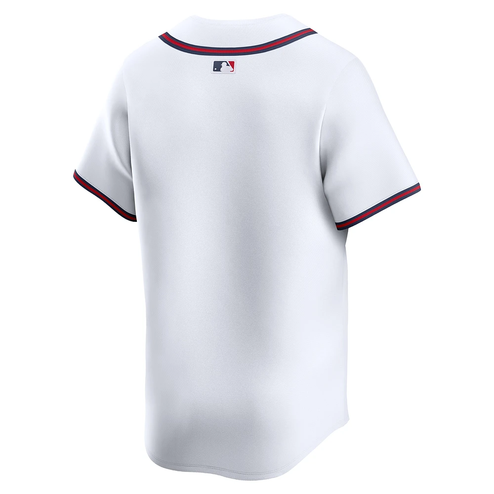 Men's Nike White Atlanta Braves Home Limited Jersey