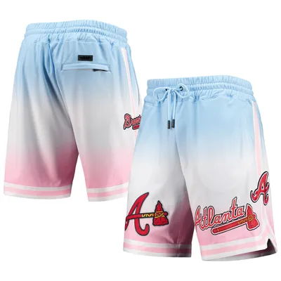 St. Louis Cardinals Pro Standard Team Logo Pro Ombre Shorts - Blue/Pink