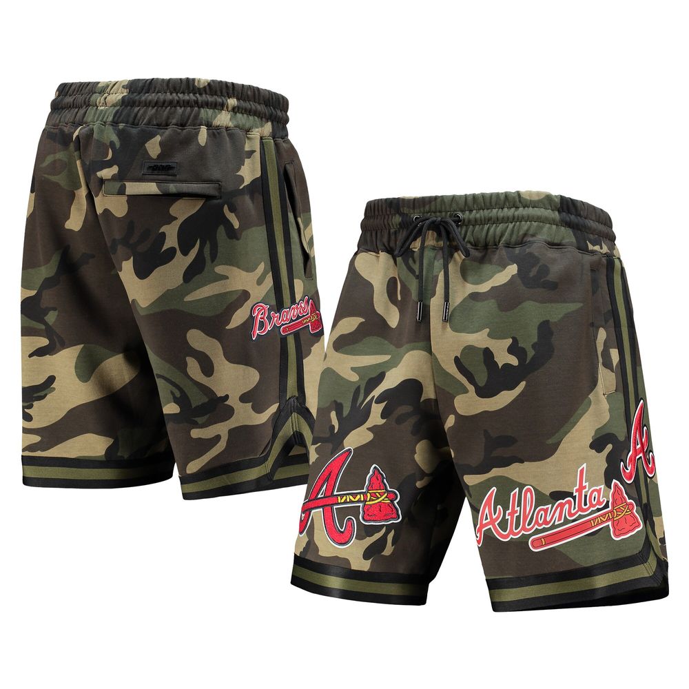 Men's Pro Standard Camo Atlanta Braves Team Shorts