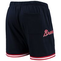 Men's Pro Standard Navy Atlanta Braves 2021 World Series Mesh Shorts