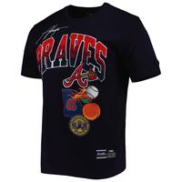 Men's Pro Standard Navy Atlanta Braves Hometown T-Shirt