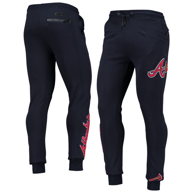 Atlanta Braves Pro Standard Team Logo Jogger Pants - White