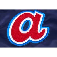 Atlanta Braves Pro Standard Satin Full-Snap Jacket - Camo