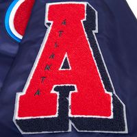 Atlanta Braves Pro Standard Satin Full-Snap Jacket - Camo