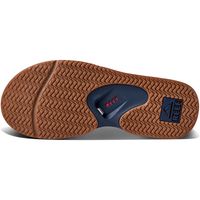 Men's REEF Atlanta Braves Fanning Bottle Opener Sandals