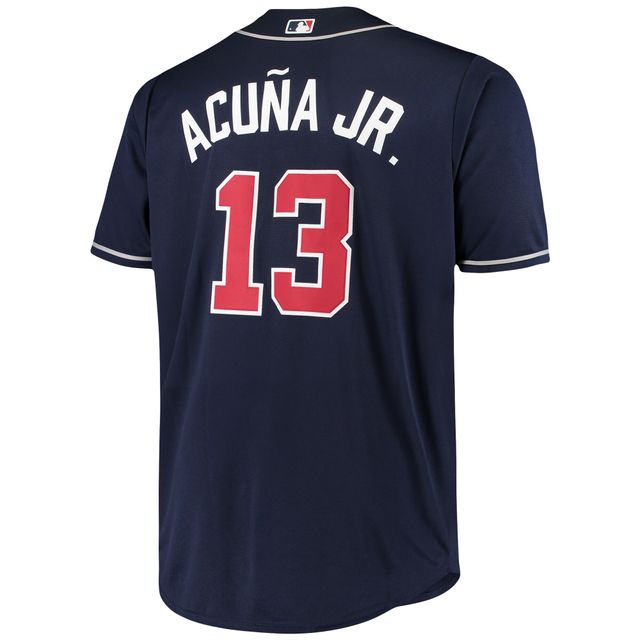 Profile Men's Ronald Acuna Jr. White Atlanta Braves Big and Tall