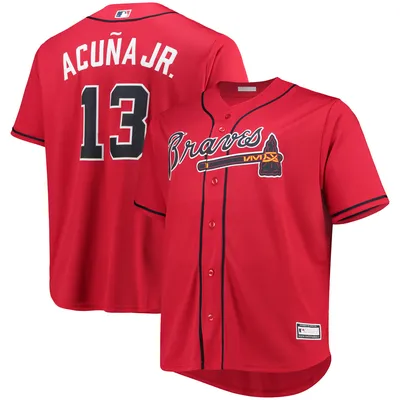 Lids Ronald Acuna Jr. Atlanta Braves Big & Tall Replica Player Jersey -  White