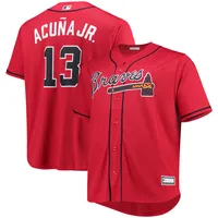 Lids Ronald Acuna Jr. Atlanta Braves Big & Tall Replica Player Jersey - Red