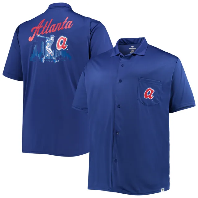 Lids Chicago Cubs Reyn Spooner Aloha Button-Down Shirt - Royal