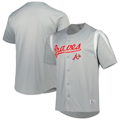 Stitches Men's Stitches Royal Atlanta Braves Cooperstown