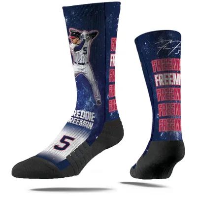 Freddie Freeman Atlanta Braves Strideline Galaxy Crew Socks