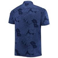 Men's Tommy Bahama Navy Atlanta Braves Big & Tall Miramar Blooms Polo