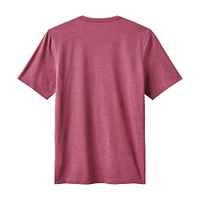 T-shirt Travis Matthew pour homme, rouge chiné, Atlanta Braves Sunset Slam 2.0