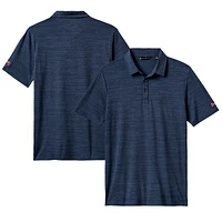 Men's TravisMathew Navy Atlanta Braves The Heater Polo