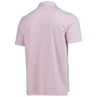 Men's Vineyard Vines Pink/White Atlanta Braves Bradley Stripe Polo