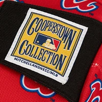 Mitchell & Ness Atlanta Braves Cooperstown Collection Sac banane avec logo de l'équipe