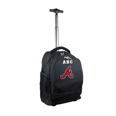 Atlanta Braves MOJO 19'' Personalized Premium Wheeled Backpack
