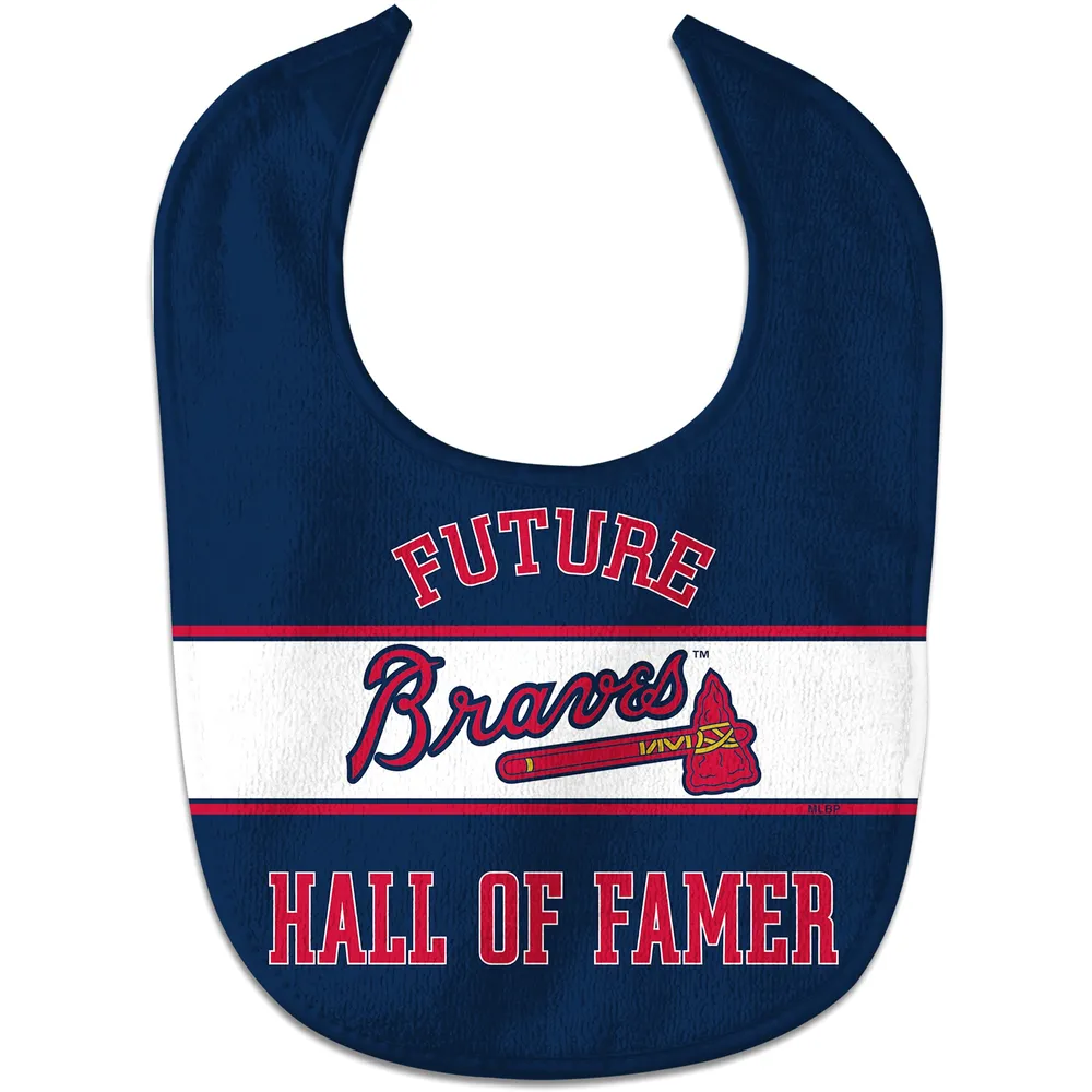 Nouveau-né et nourrisson WinCraft Atlanta Braves Future Hall Of Famer All Pro - Bavoir pour bébé