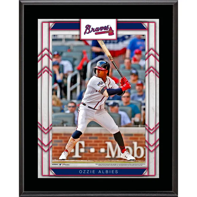 Ozzie Albies Atlanta Braves Unsigned 2021 MLB World Series Champions Photograph