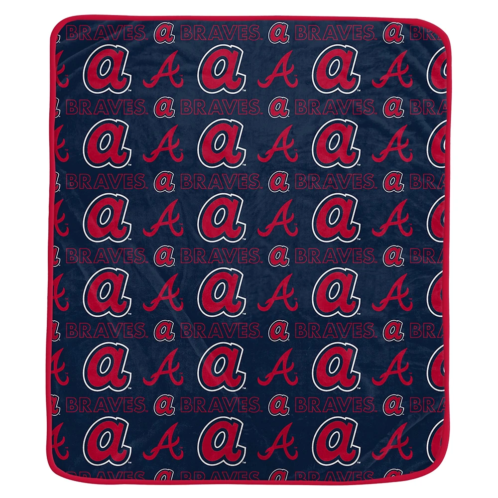 Ensemble de couvertures Pegasus Atlanta Braves 60" x 70" Home & Away deux pièces