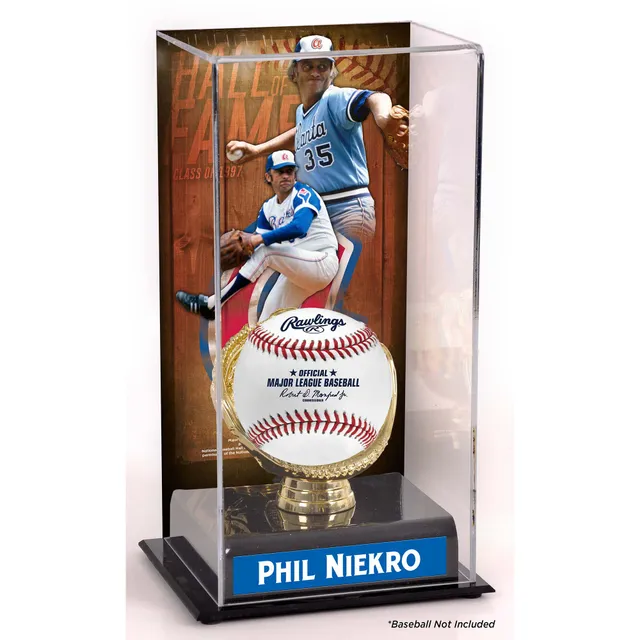 Fanatics Authentic Phil Niekro Atlanta Braves Framed 15 x 17 Baseball Hall of Fame Collage with Facsimile Signature