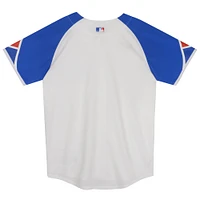 Maillot Nike blanc Atlanta Braves City Connect pour enfant d'âge préscolaire