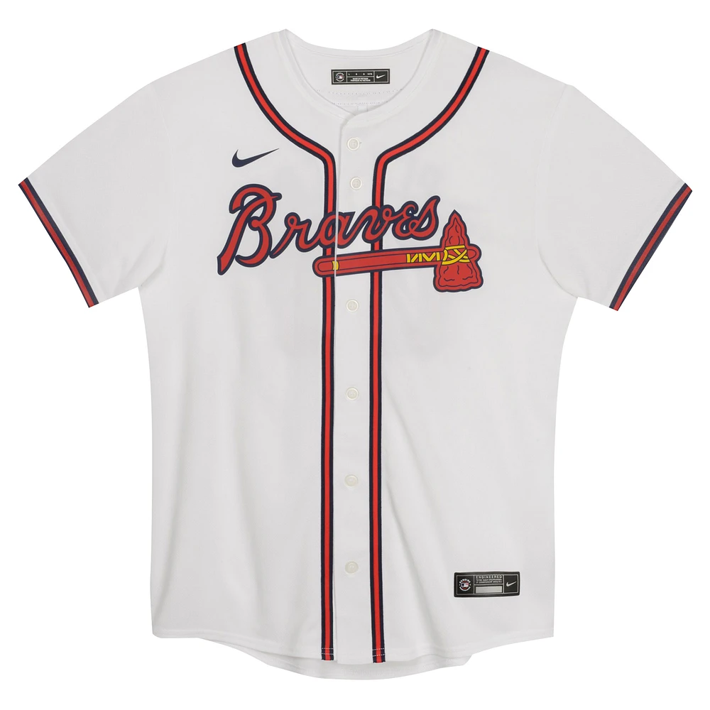 Preschool Nike Ronald Acuña Jr. White Atlanta Braves Home Game Jersey