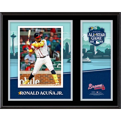 Plaque sublimée Ronald Acuña Jr. Atlanta Braves 12" x 15" 2023 MLB All-Star Game