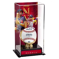 Vitrine de présentation sublimée avec image de Ronald Acuña Jr. Atlanta Braves 2023 MVP de la Ligue nationale