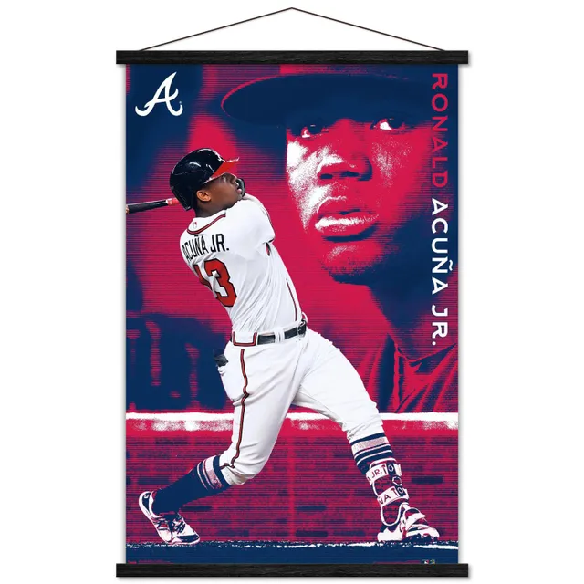 Men's Fanatics Branded Ronald Acuna Jr. Navy Atlanta Braves