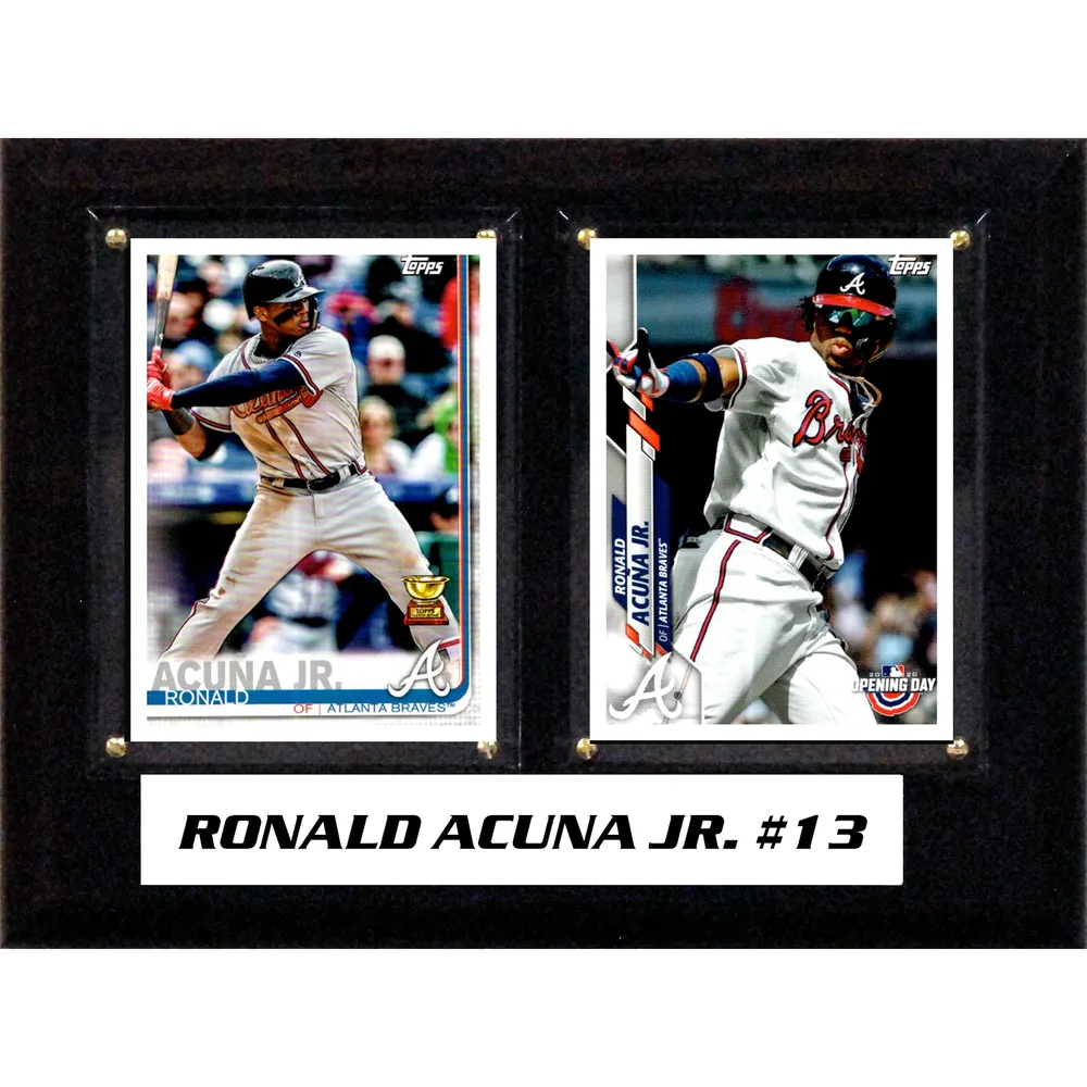 Lids Ronald Acuña Jr. Atlanta Braves 6'' x 8'' Plaque