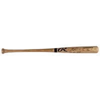 Ronald Acuña Jr., batteur professionnel blonde autographié par les Braves d'Atlanta, avec l'inscription « 23 NL MVP »