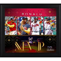 Ronald Acuña Jr. Atlanta Braves Encadré MVP de la Ligue nationale 2023 15" x 17" Collage