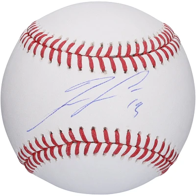 Ballon de baseball autographié par Ronald Acuna Jr. des Braves d'Atlanta