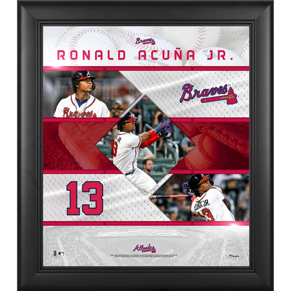 Ronald Acuna Jr. Atlanta Braves Fanatics Authentic Autographed