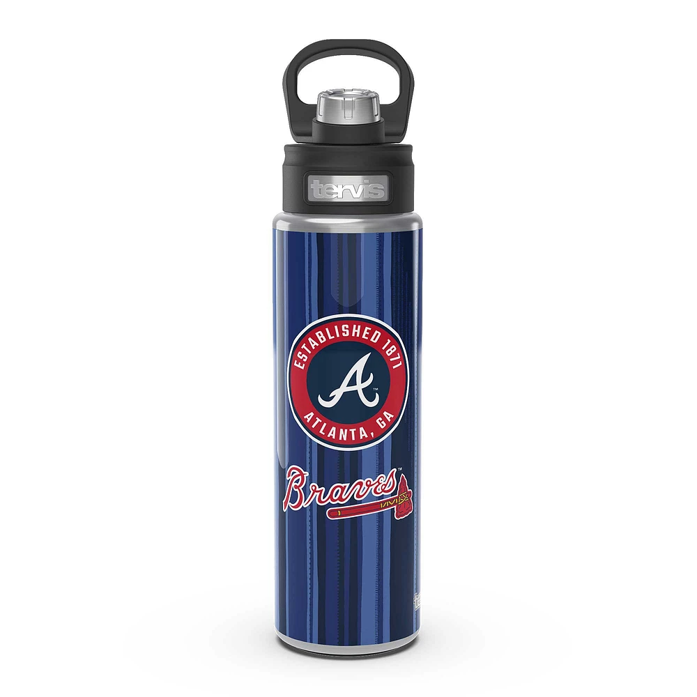 Tervis Atlanta Braves 24oz. All In Wide Mouth Water Bottle