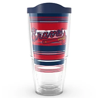 Tervis Braves d'Atlanta 24 oz. Gobelet classique à rayures Hype