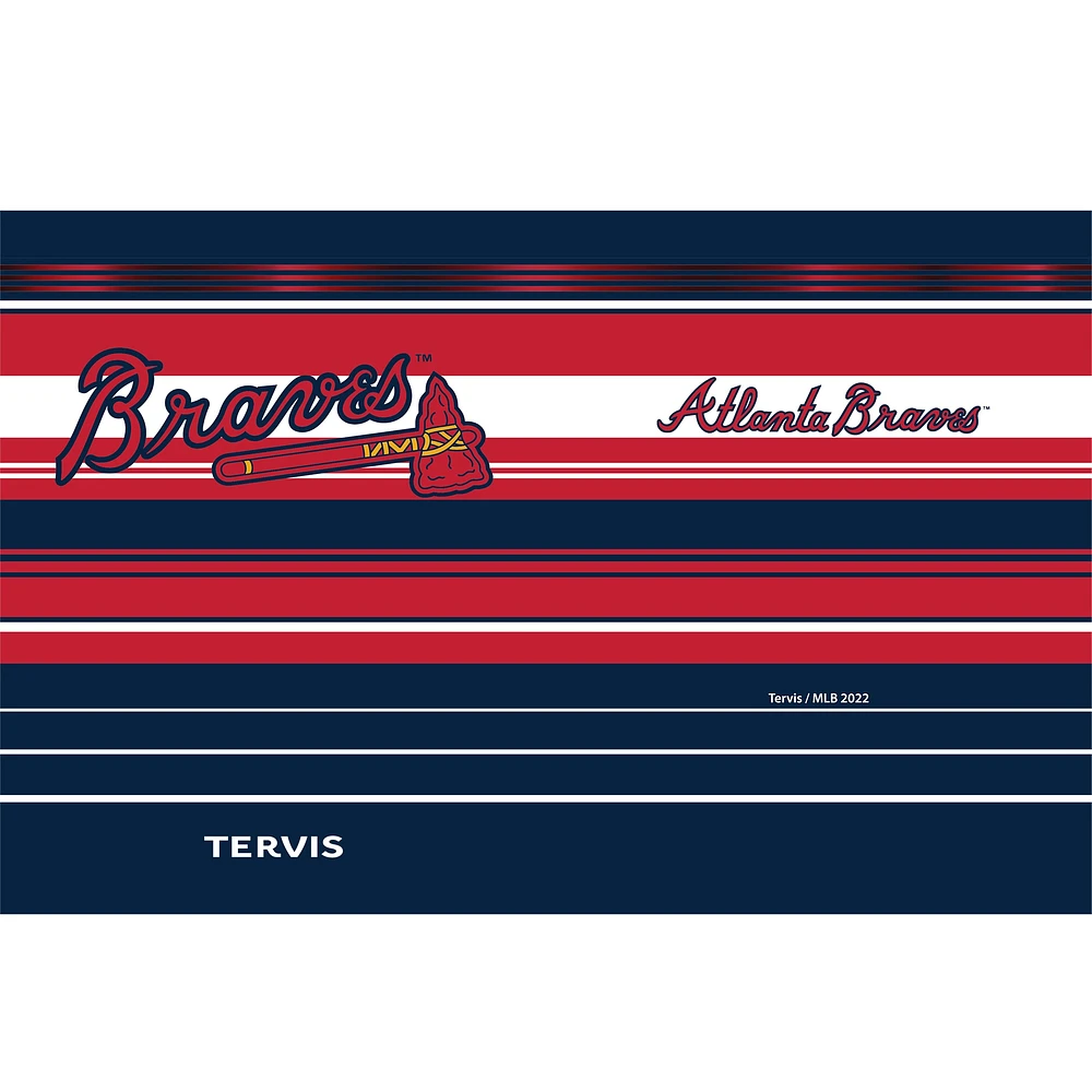 Tervis Braves d'Atlanta 30oz. Gobelet à rayures Hype