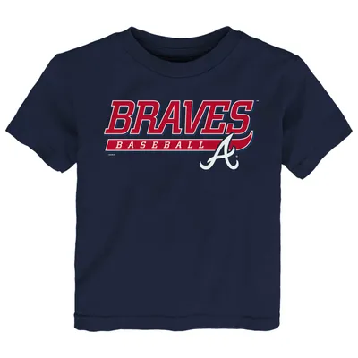 Atlanta Braves Toddler Take The Lead T-Shirt - Navy