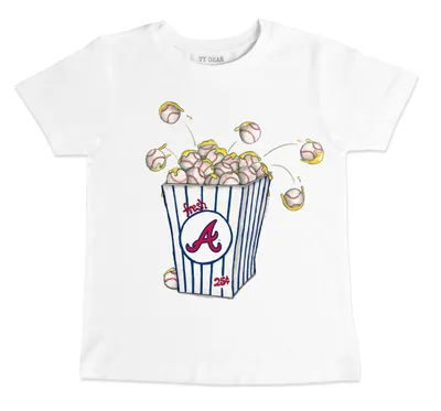 Lids Atlanta Braves Tiny Turnip Toddler Unicorn T-Shirt - White