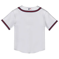 Toddler White Atlanta Braves Home Replica Jersey