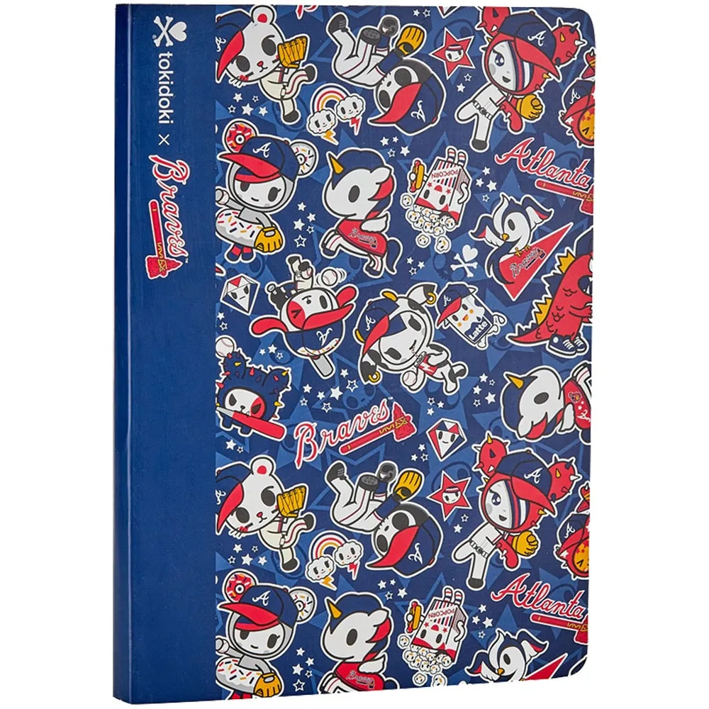 tokidoki Atlanta Braves 10" x 7" Carnet