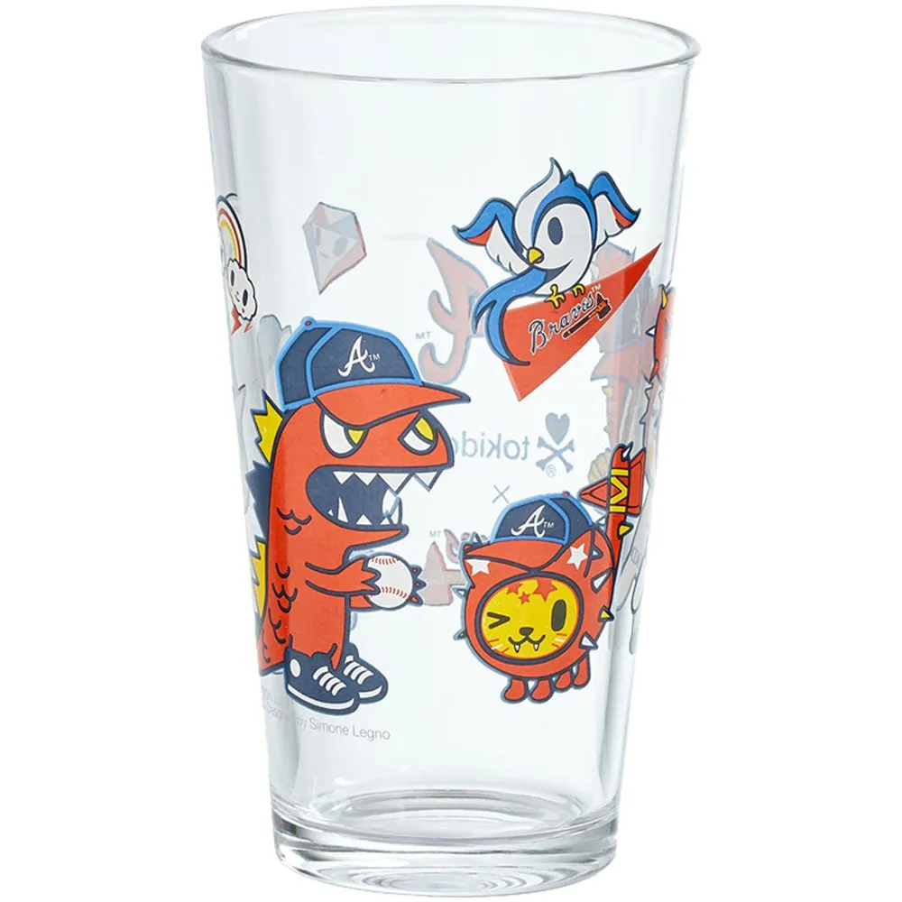 tokidoki Braves d'Atlanta 16 oz. Verre à pinte