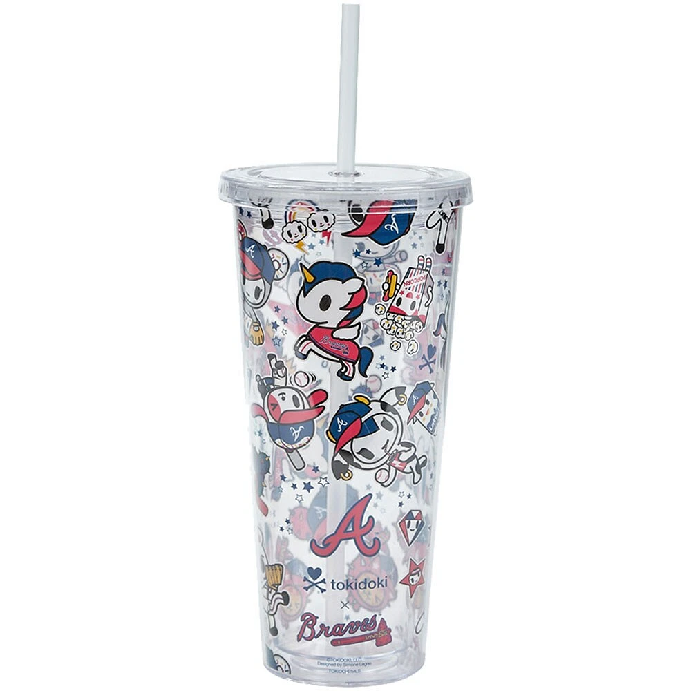 tokidoki Braves d'Atlanta 24 oz. Gobelet en acrylique