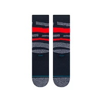Chaussettes unisexes Stance Atlanta Braves Squeeze Tri-Blend Knit Crew