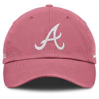 Unisex Nike Pink Atlanta Braves Club Adjustable Hat
