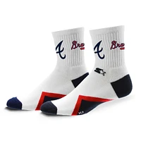 Unisex Starter  Atlanta Braves Striker Mid-Crew Socks
