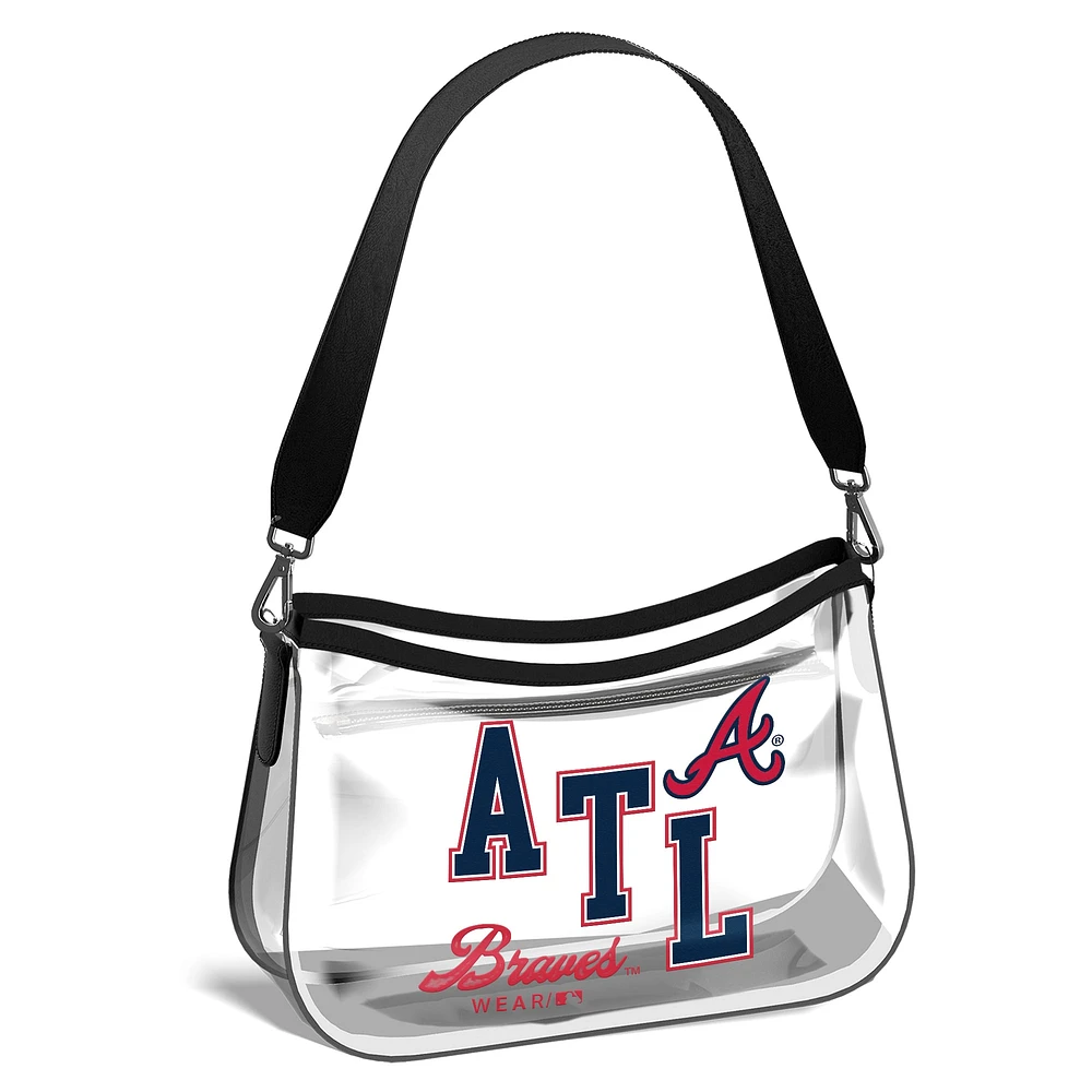 Mini-porte-monnaie transparent Stadium des Braves d'Atlanta WEAR by Erin Andrews