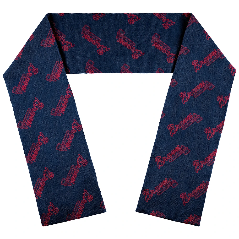 WEAR by Erin Andrews Atlanta Braves Team Wordmark Scarf