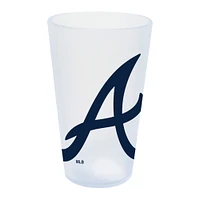 WinCraft Atlanta Braves 16oz. Verre à pinte en silicone Icicle